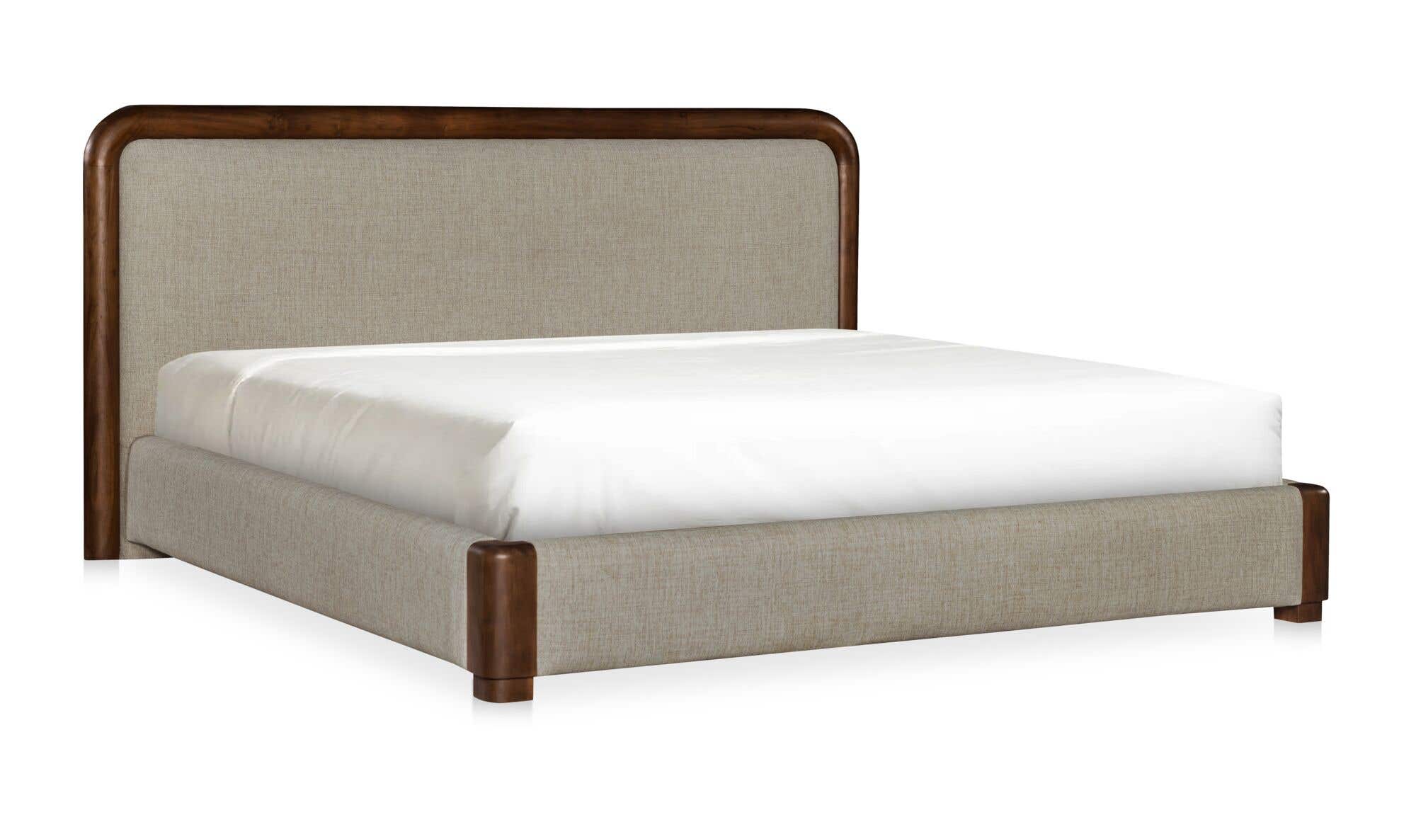 Bower King Bed Brown by Moe's Home Collection - view 12