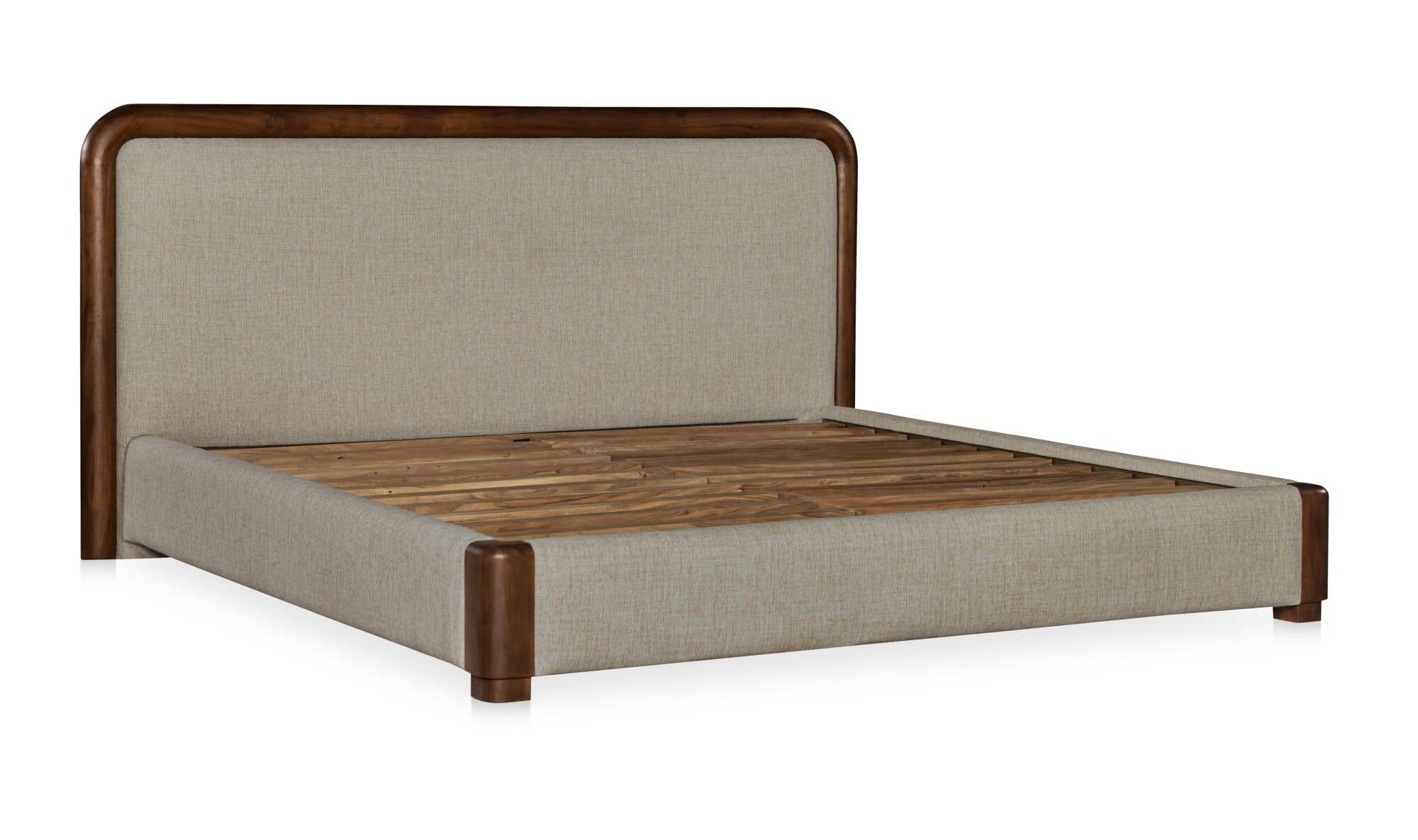 Bower Queen Bed Brown by Moe's Home Collection - view 9