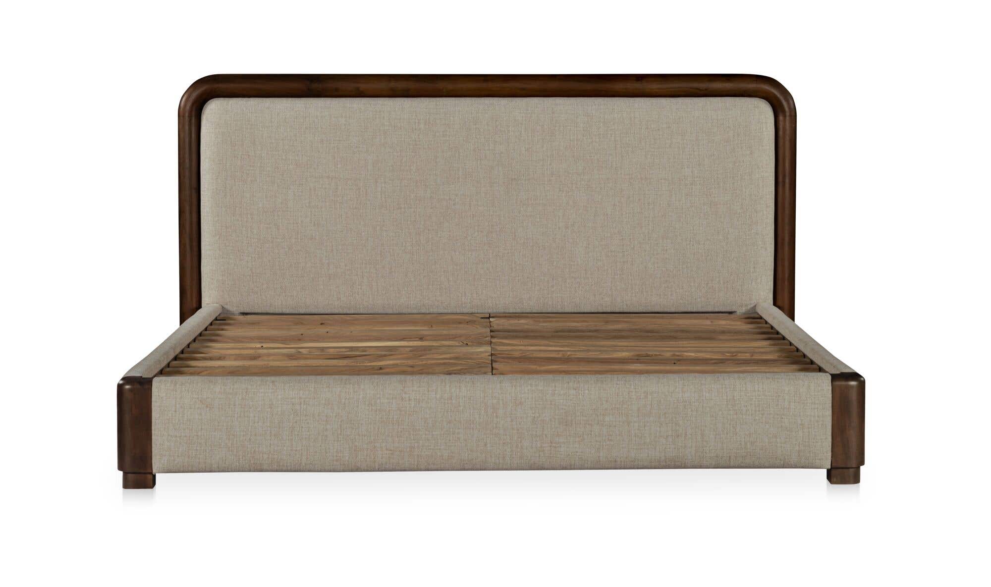 Bower Queen Bed Brown by Moe's Home Collection - view 7
