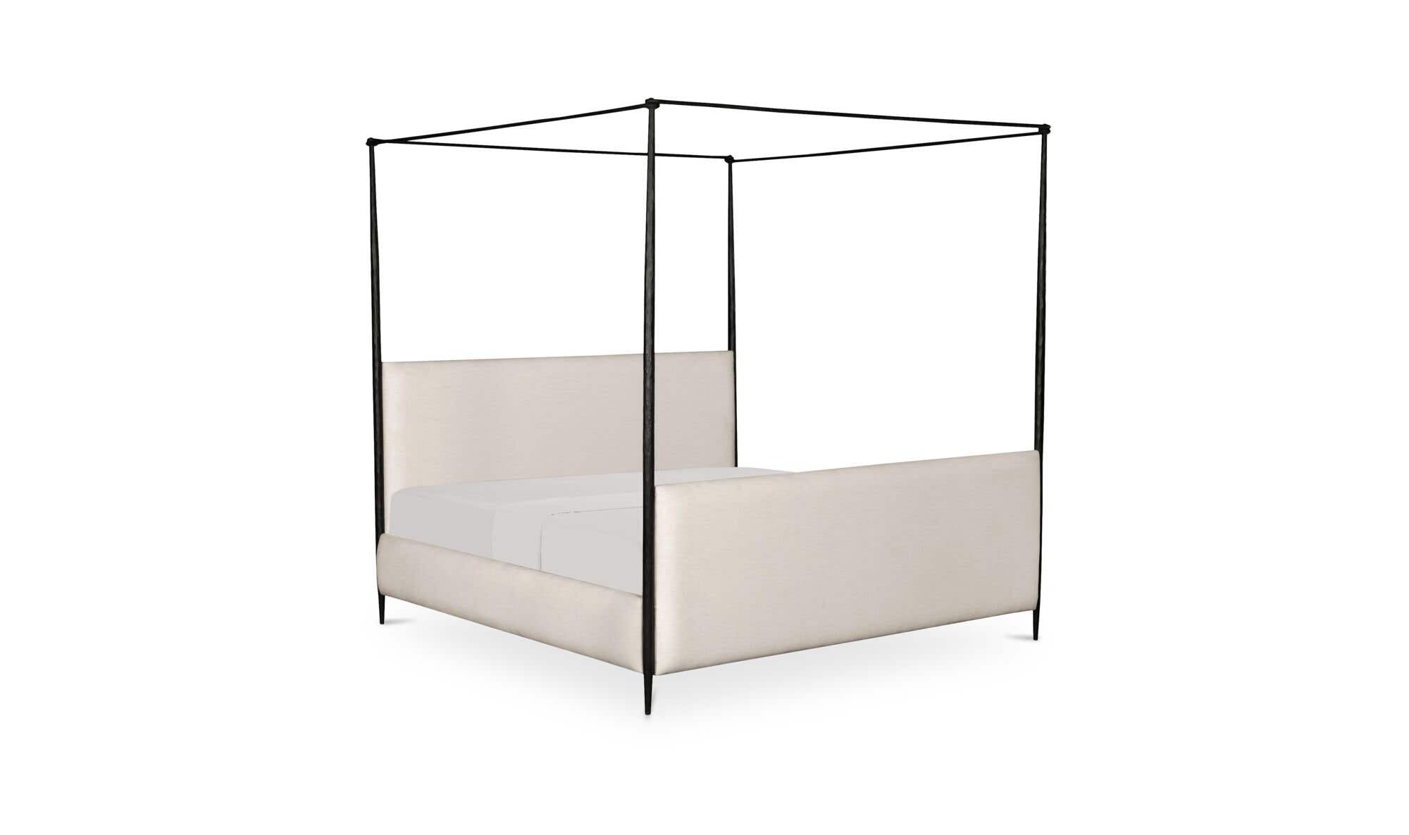 Viola King Bed Beige by Moe's Home Collection - view 5