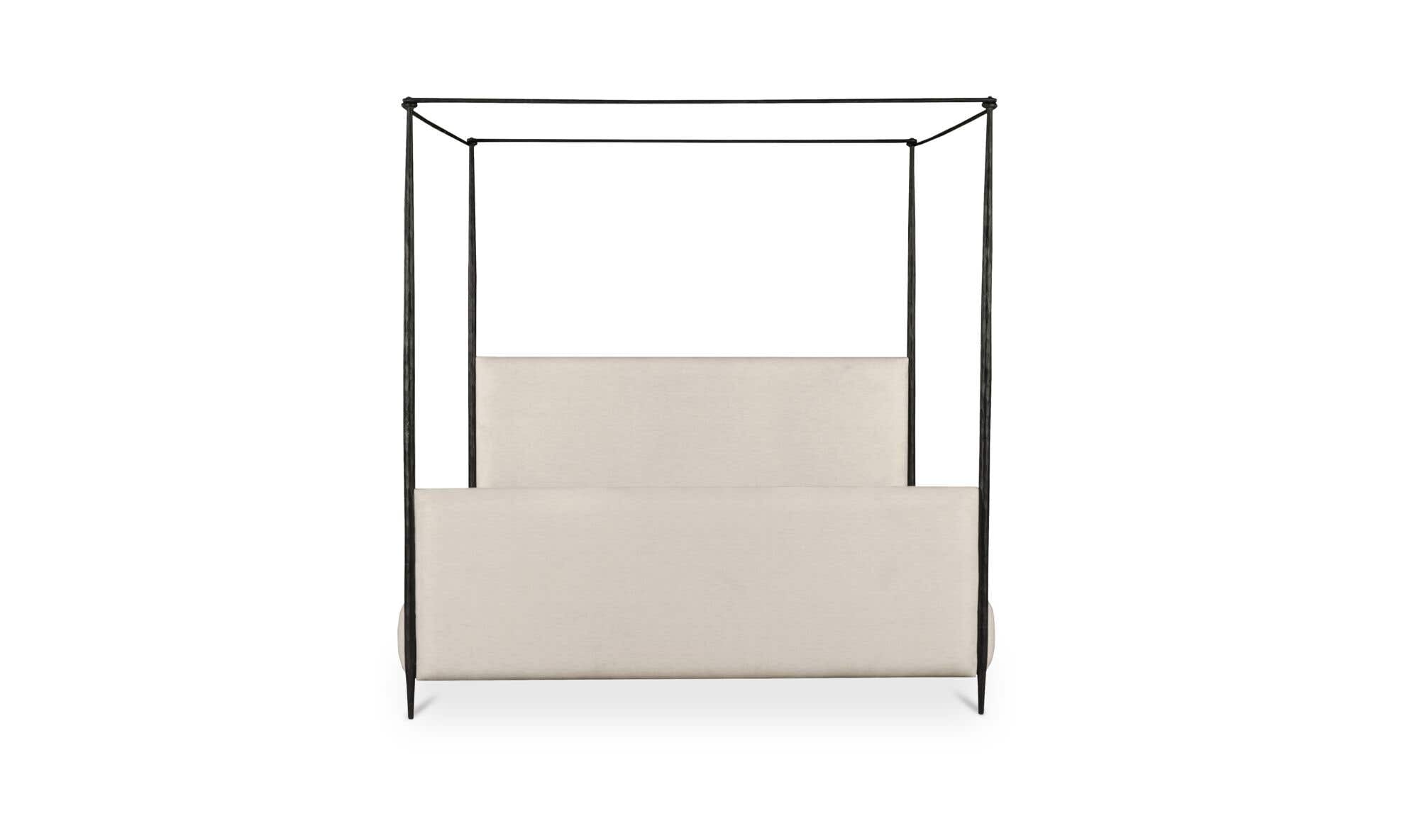 Viola Queen Bed Beige by Moe's Home Collection - view 3