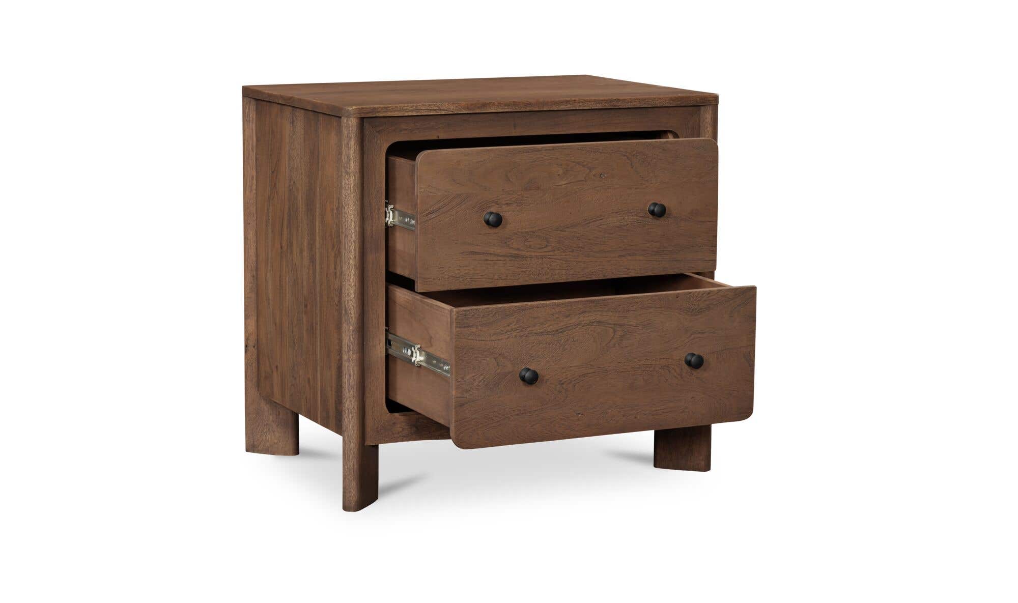 Mabel Nightstand Dark Brown by Moe's Home Collection - view 12