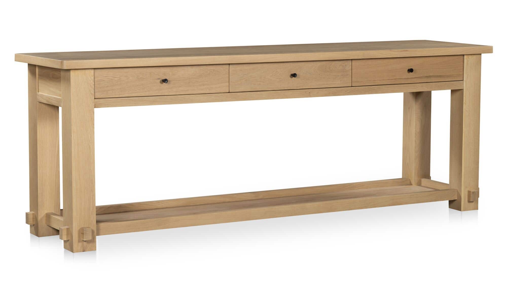 Morey Console Table Natural by Moe's Home Collection - view 3