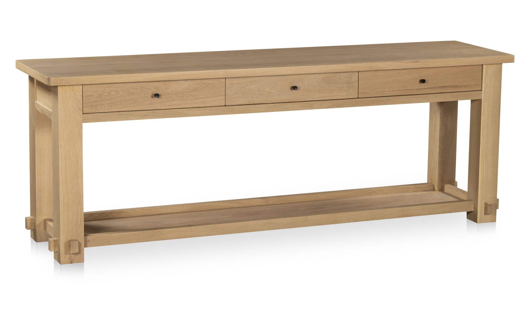 Morey Console Table Natural by Moe's Home Collection - view 4