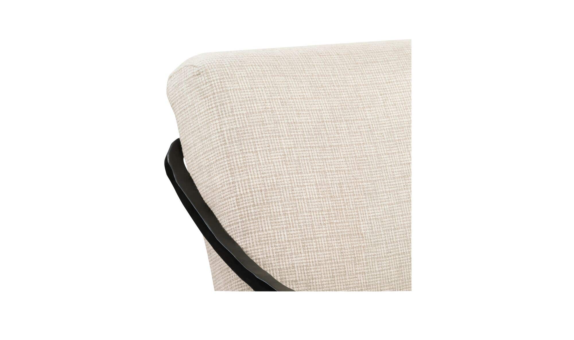 Rowe Accent Chair Beige by Moe's Home Collection - view 9