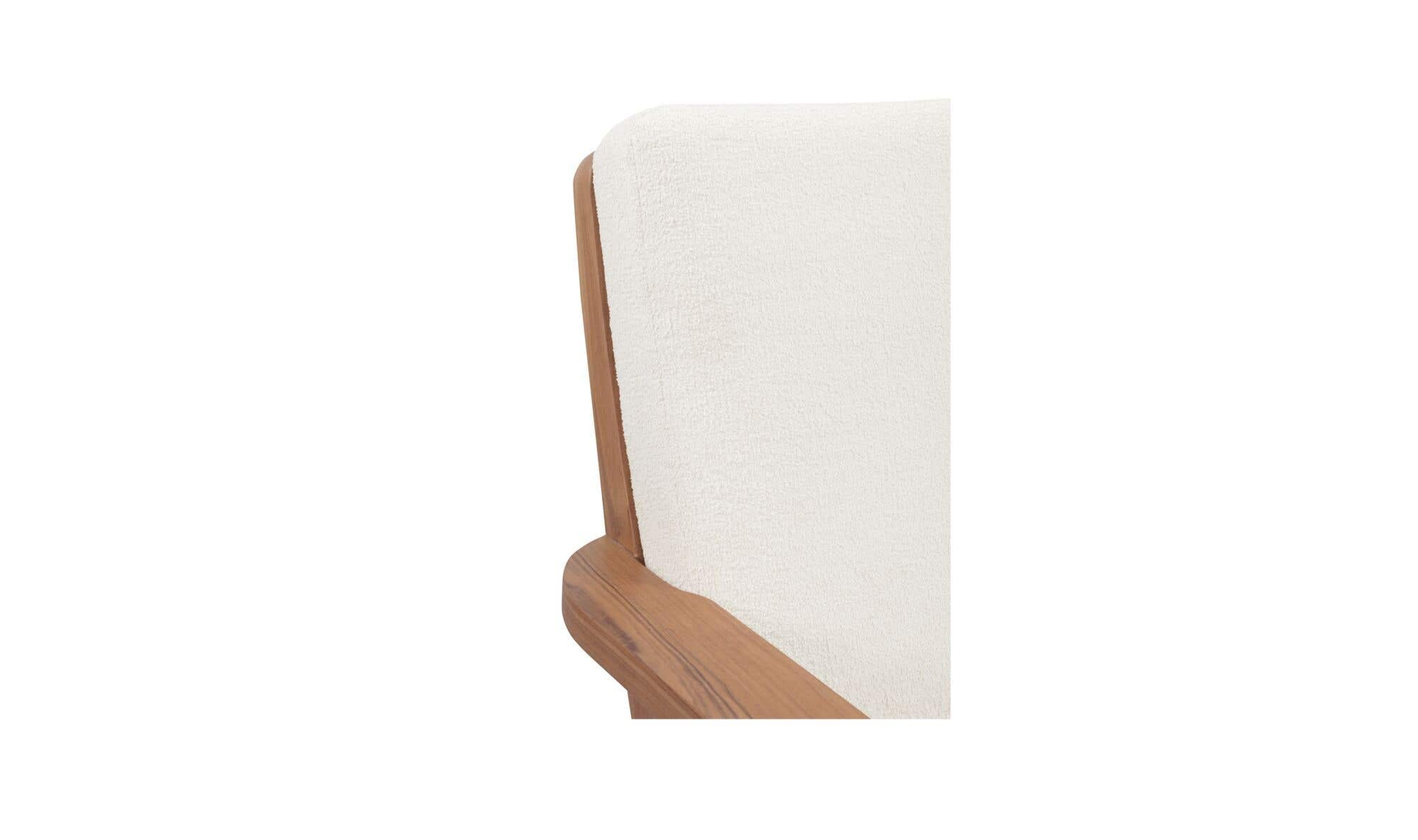 Ingrid Accent Chair Off White by Moe's Home Collection - view 9