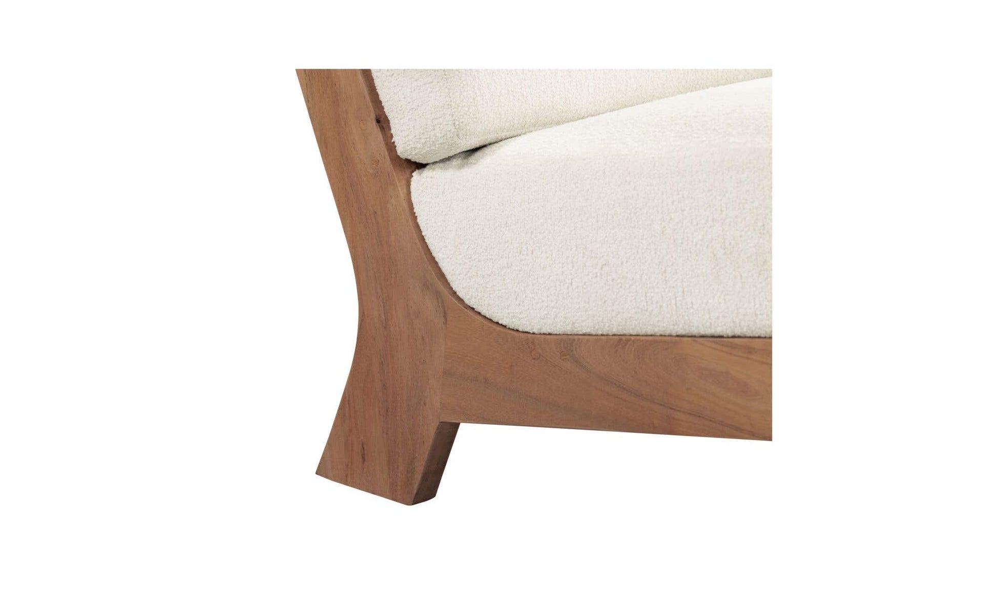 Ingrid Accent Chair Off White by Moe's Home Collection - view 10
