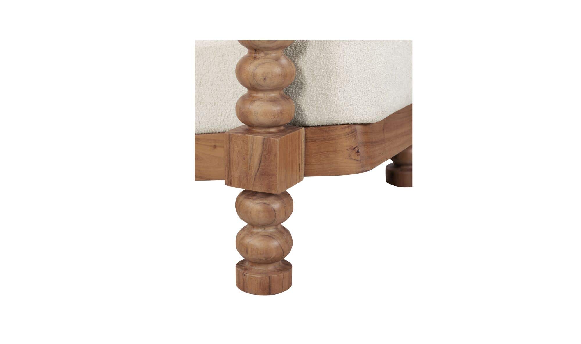 Ingrid Accent Chair Off White by Moe's Home Collection - view 11