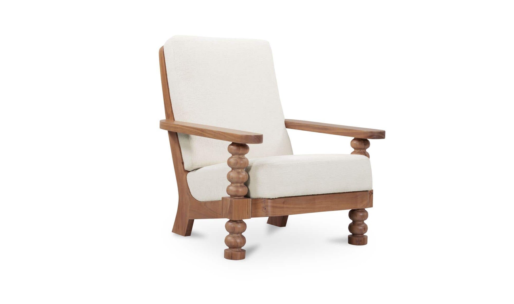Ingrid Accent Chair Off White by Moe's Home Collection - view 5