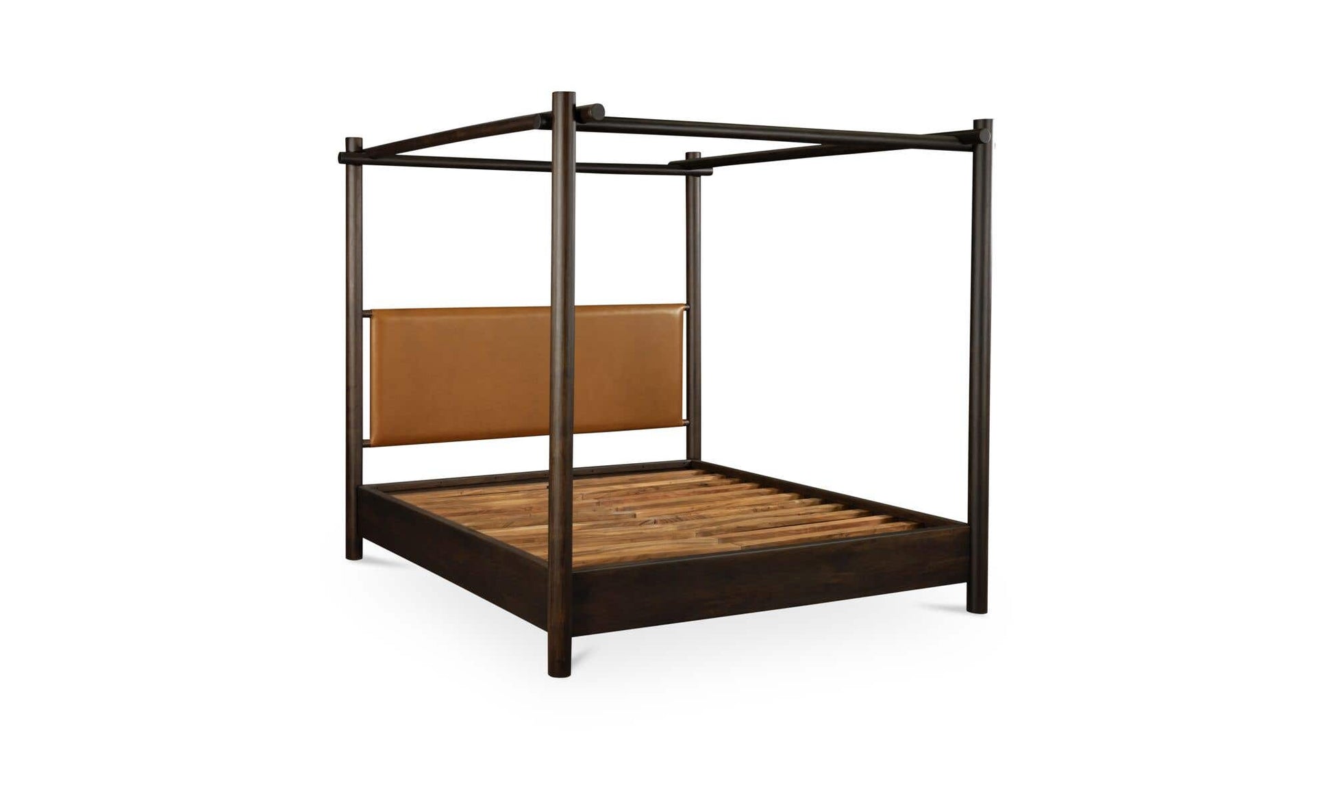 Devin Bed Queen Brown by Moe's Home Collection - view 8