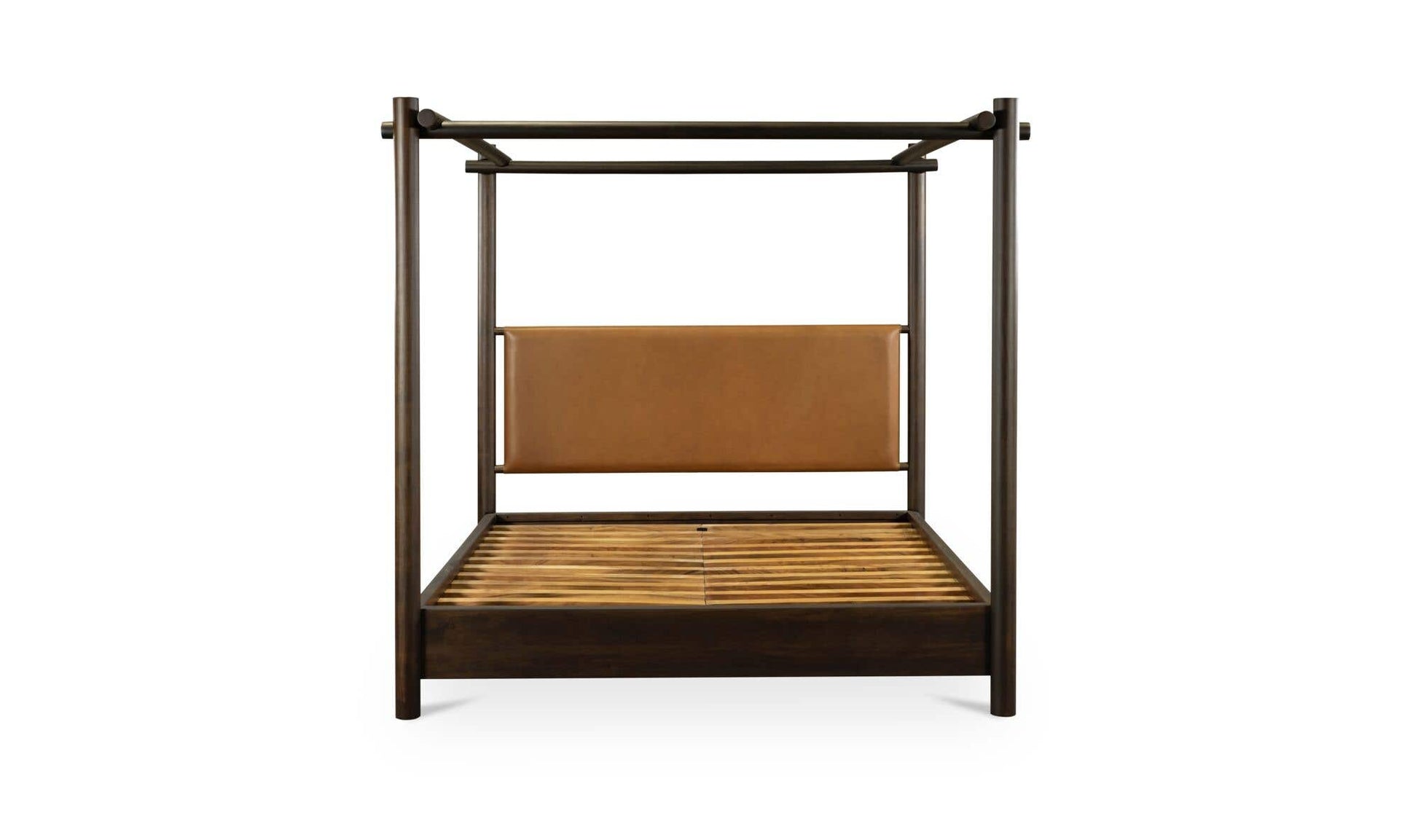 Devin Bed Queen Brown by Moe's Home Collection - view 6