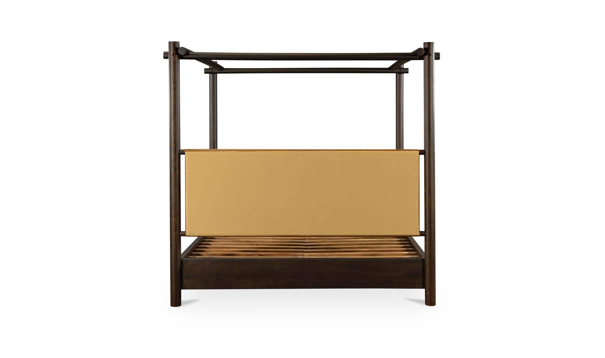 Devin Bed King Brown by Moe's Home Collection - view 10