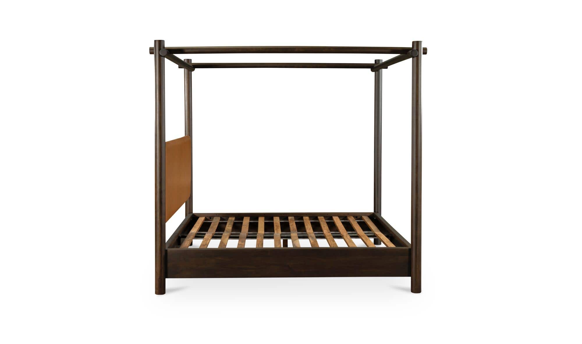 Devin Bed King Brown by Moe's Home Collection - view 9