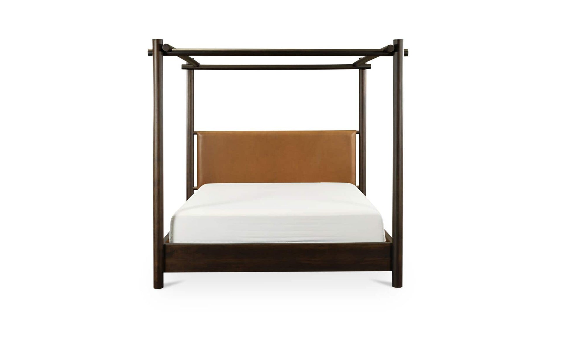 Devin Bed King Brown by Moe's Home Collection - view 4