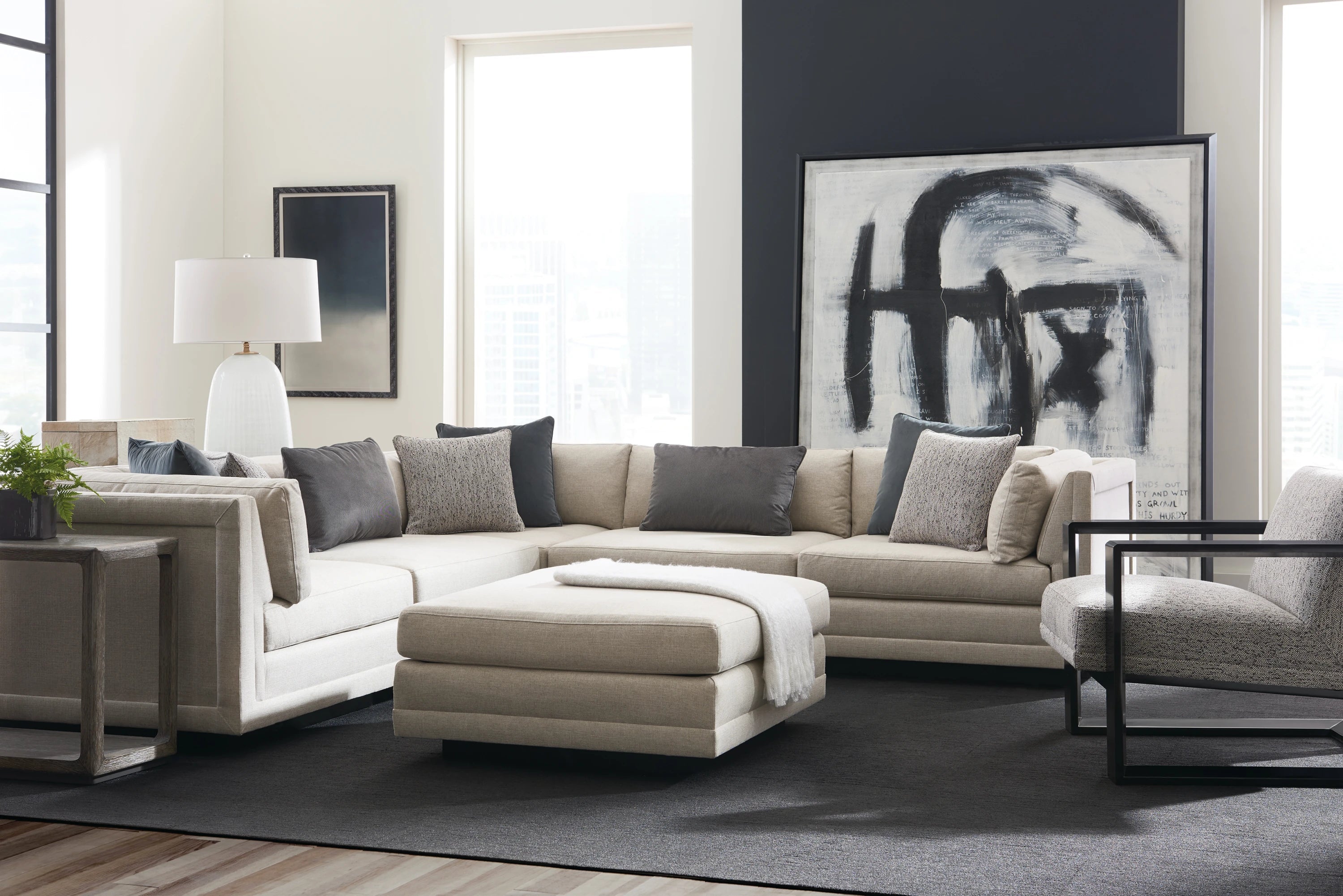 Fusion Sectional 114.25" by Caracole - view 20