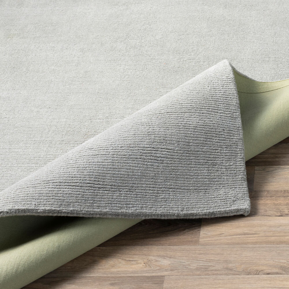Mystique Gray Handmade Rug M-211 - fold