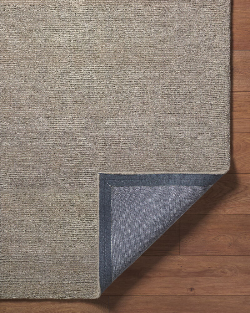 Mystique Gray Handmade Rug M-266 - fold