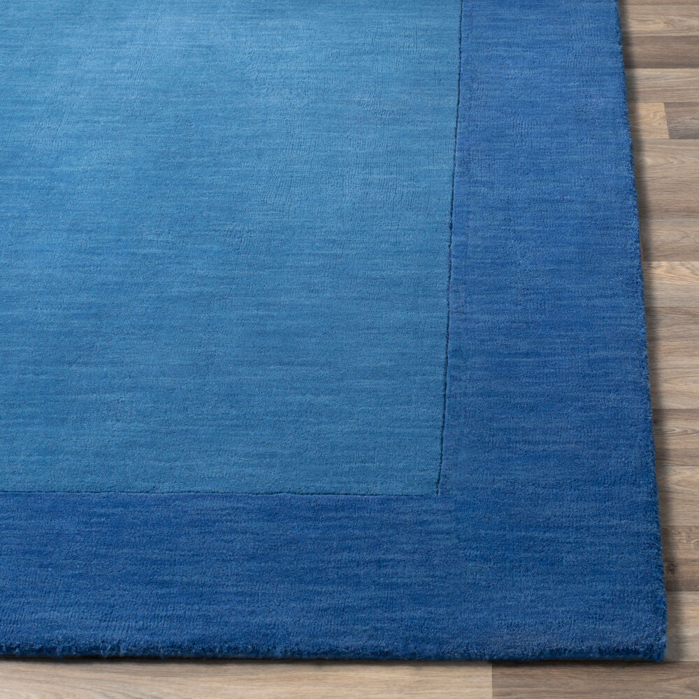 Mystique Dark Blue Handmade Rug M-308 - front