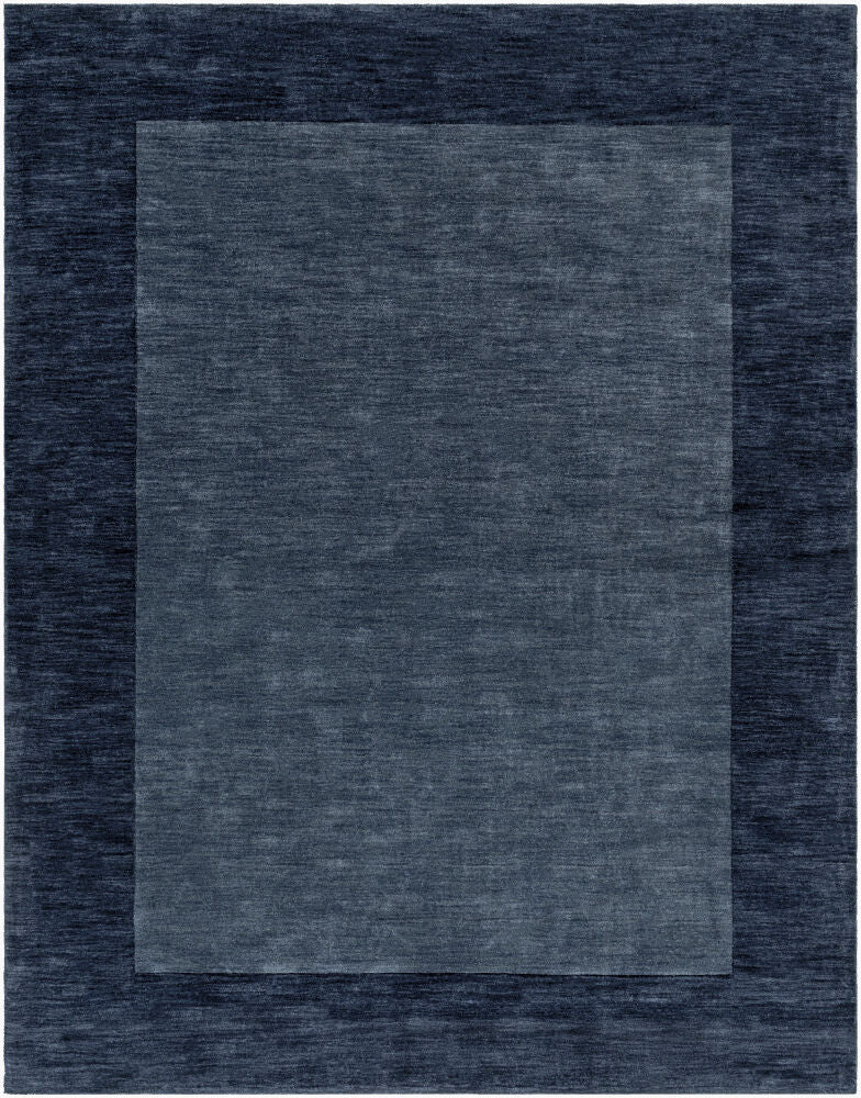 Mystique Ink Blue Handmade Rug - 10' x 14'