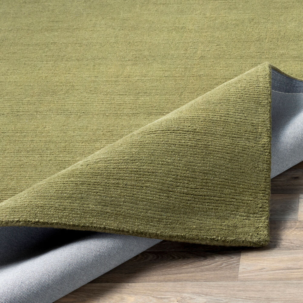 Mystique Sage Handmade Rug - fold