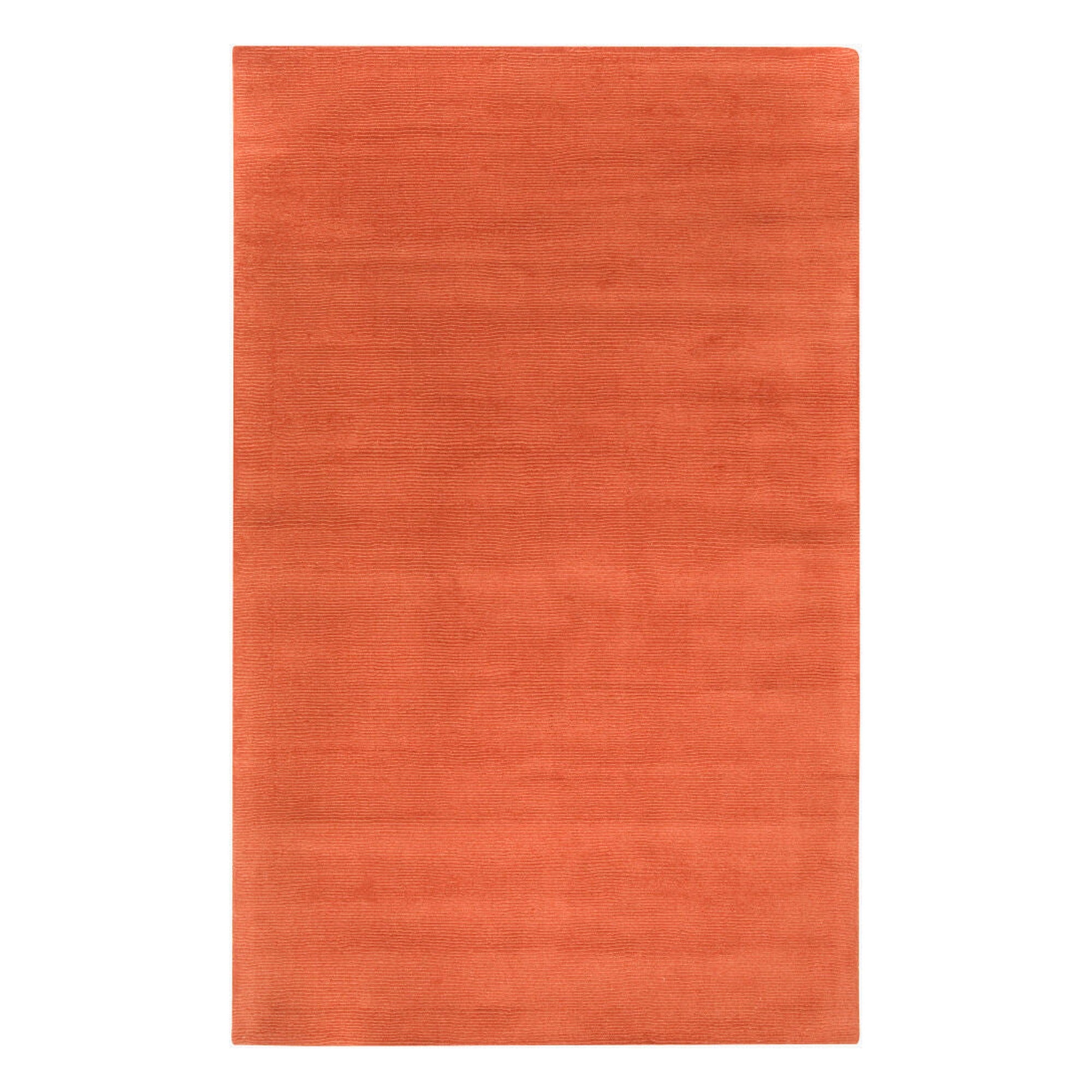 Mystique Burnt Orange Handmade Rug - 12' x 15'
