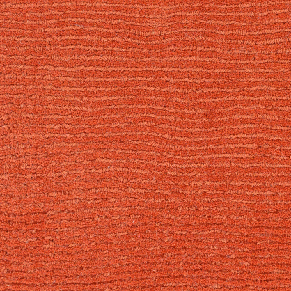 Mystique Burnt Orange Handmade Rug - swatch