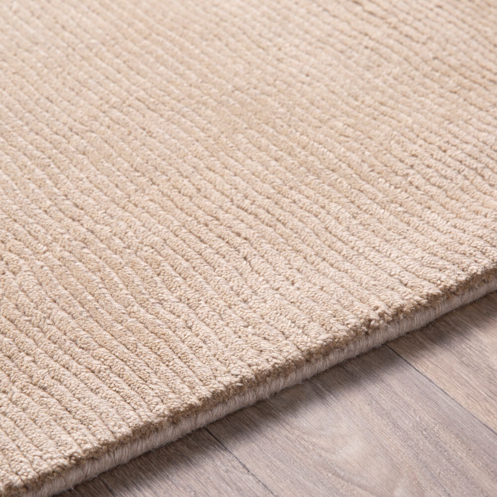 Mystique Tan Handmade Rug - texture