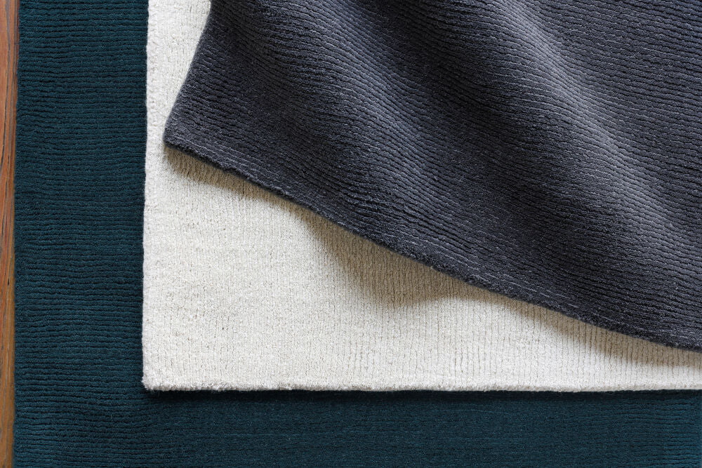 Mystique Dark Blue Handmade Rug M-340 - styleshot