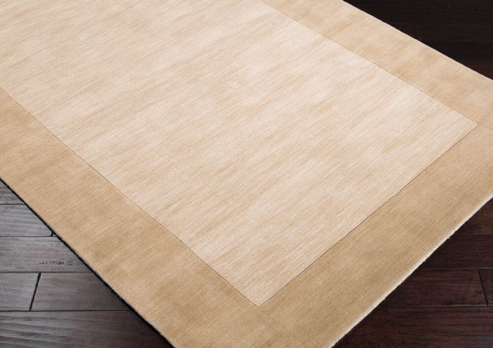 Mystique Beige Handmade Rug M-344 - corner