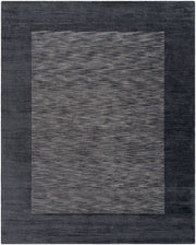 Mystique Black/Charcoal Handmade Rug - 12' x 15'