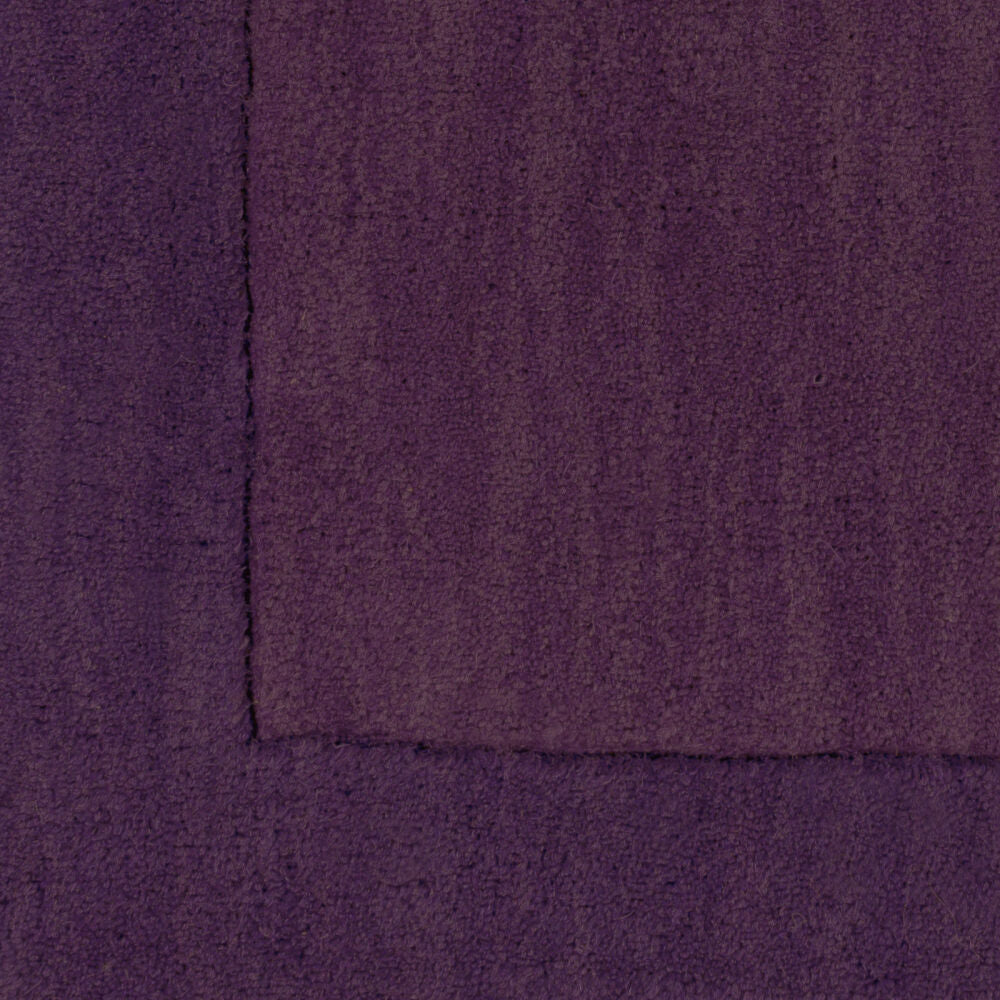 Mystique Dark Plum/Dark Purple Handmade Rug - swatch