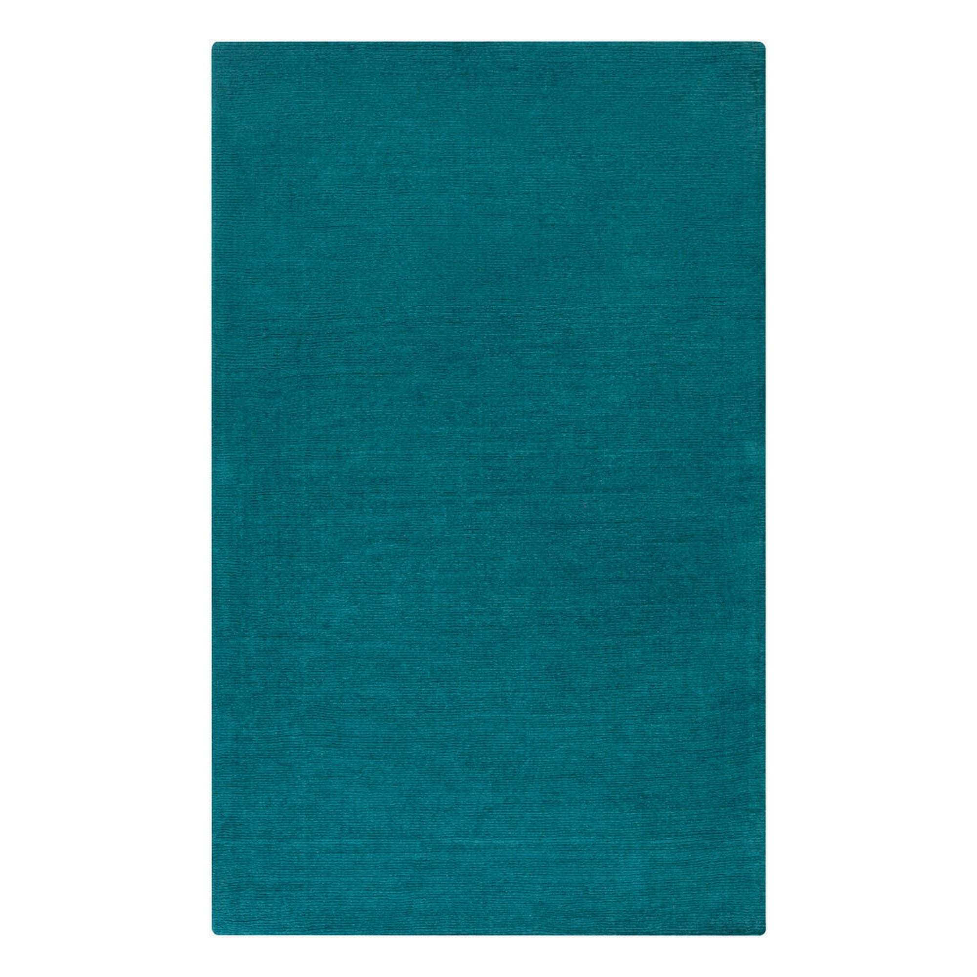 Mystique Deep Teal Handmade Rug - 12' x 15'