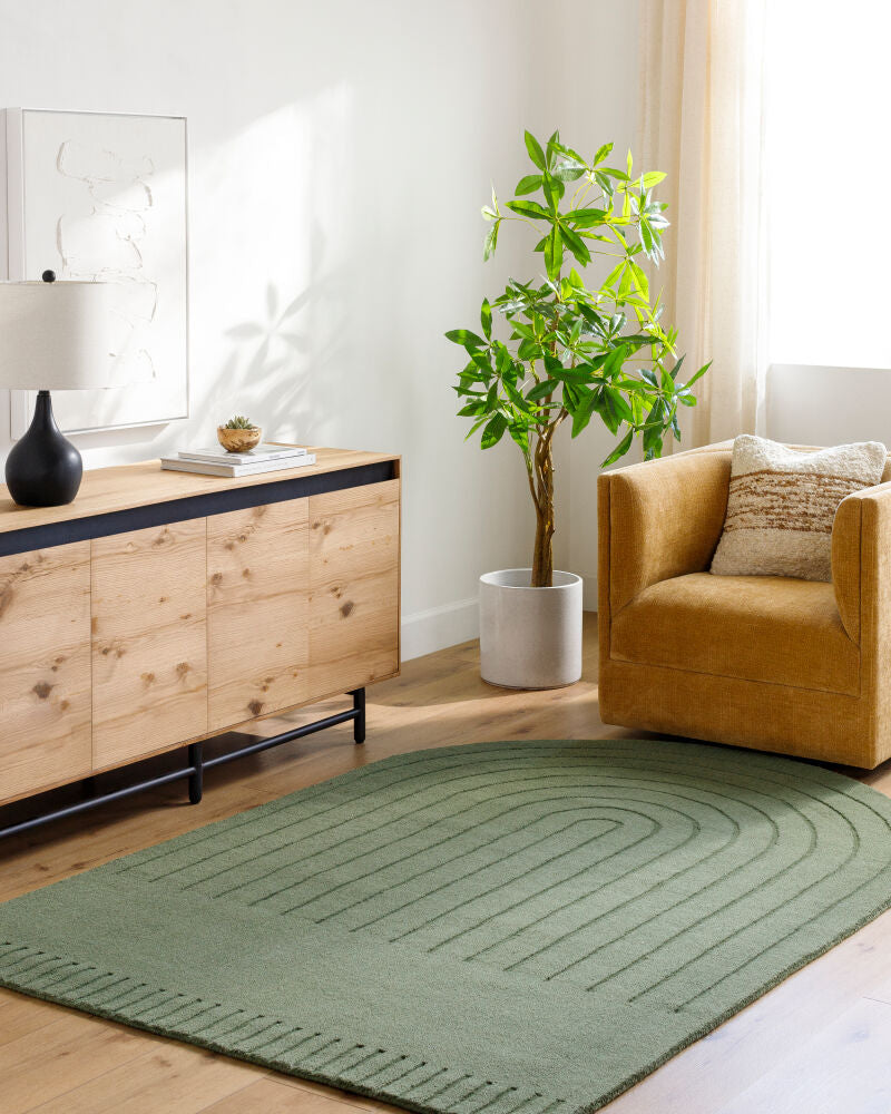 Mystique Handmade Rug M-5495 - roomscene