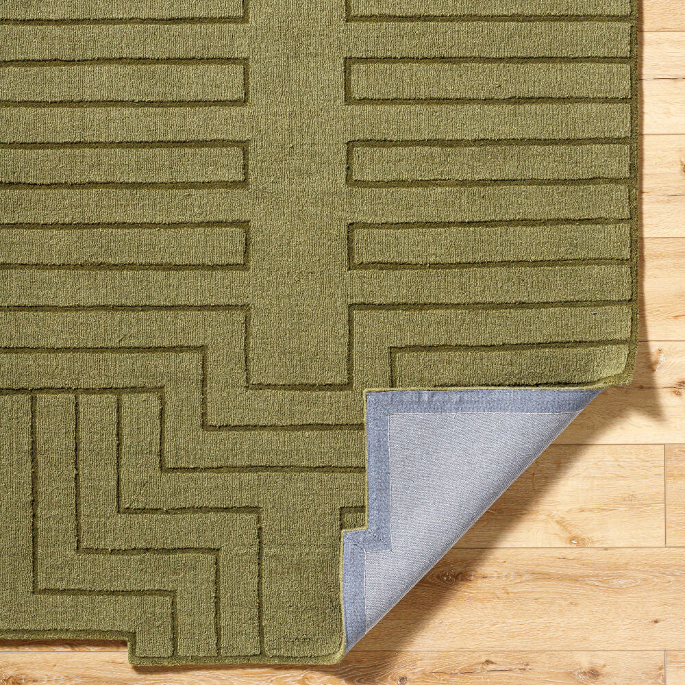 Mystique Handmade Rug M-5497 - fold