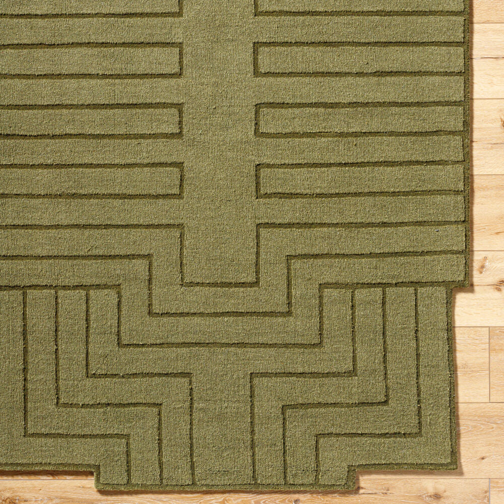 Mystique Handmade Rug M-5497 - overhead