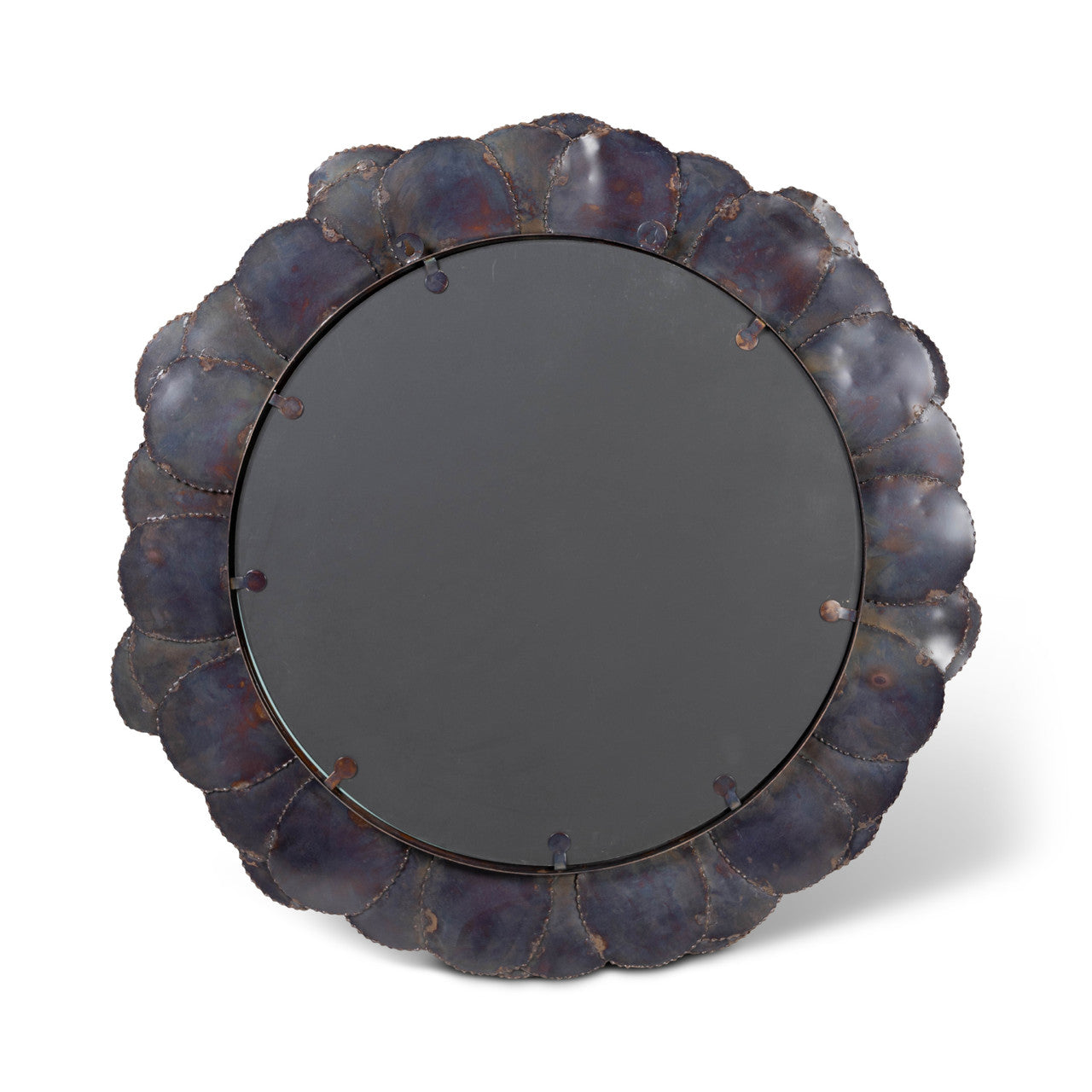 Elements - Suri - Mirror - 33"Dia. - Cobalt