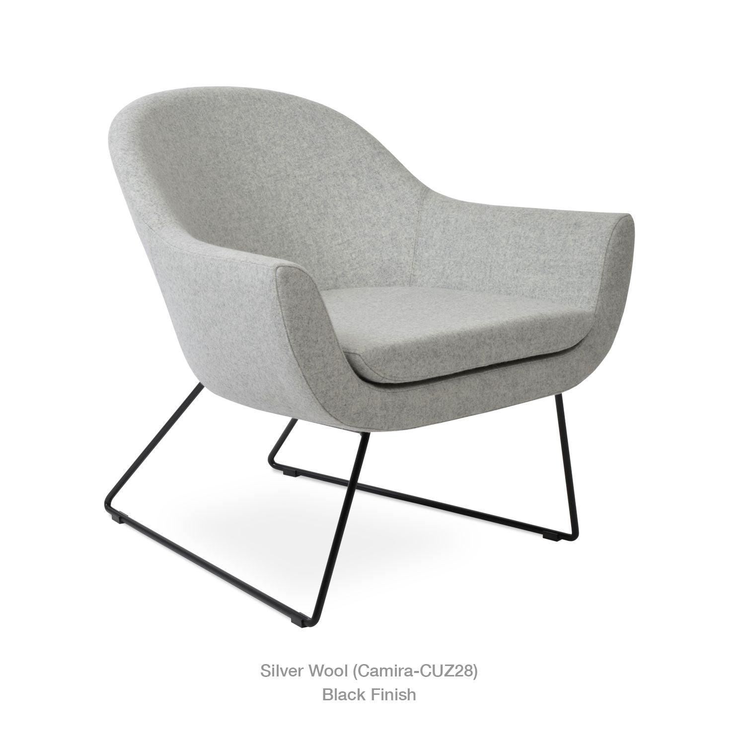MADISON WIRE SLED LOUNGE