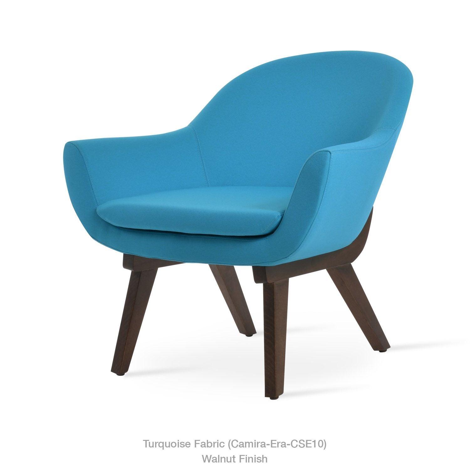 MADISON WOOD LOUNGE ARMCHAIR