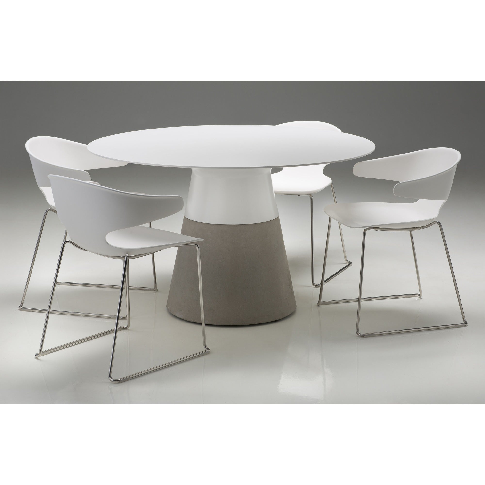 Maldives 49" Dining Table Round by Mobital - image 3