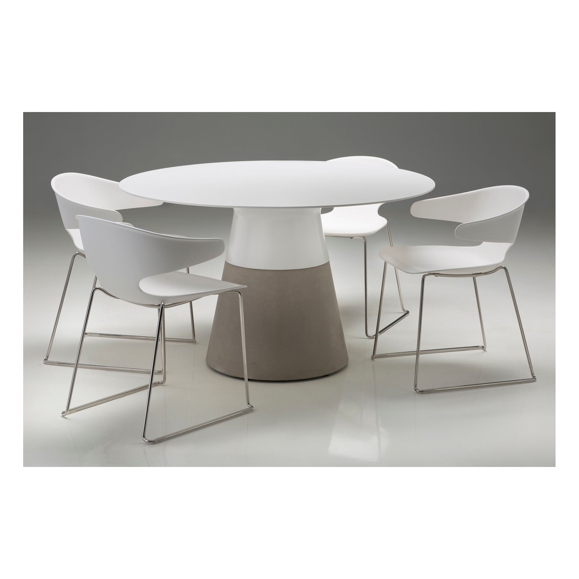 Maldives 63" Dining Table Round by Mobital - image 3