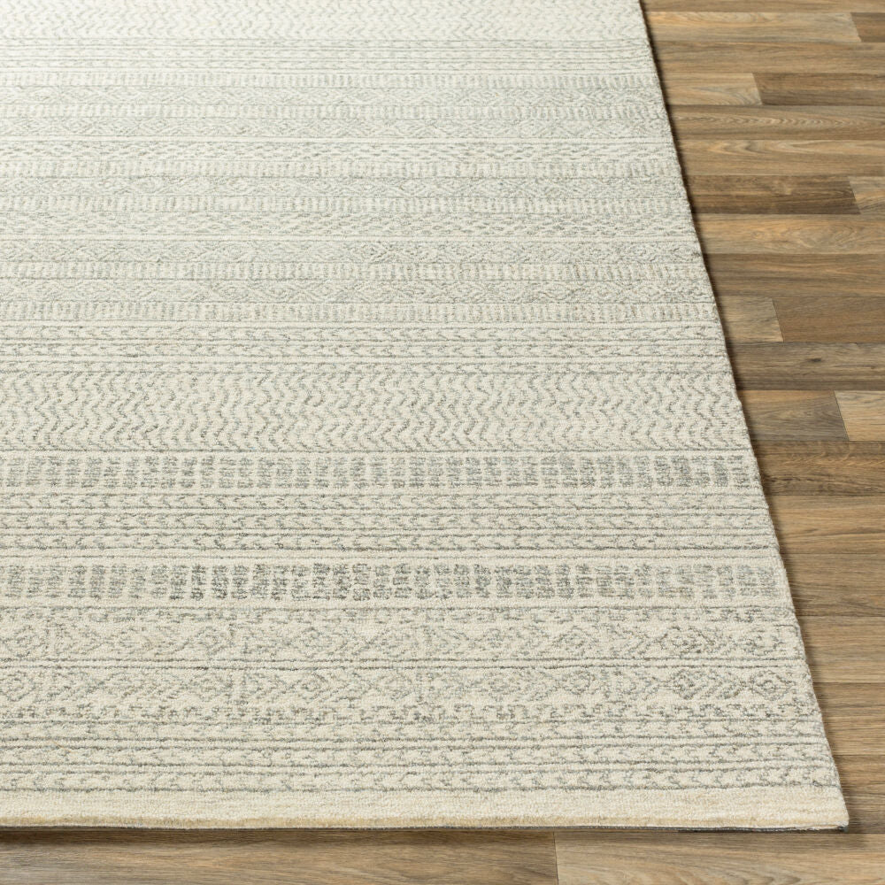 Maroc Dark Brown/Medium Gray Handmade Rug MAR-2303 - front