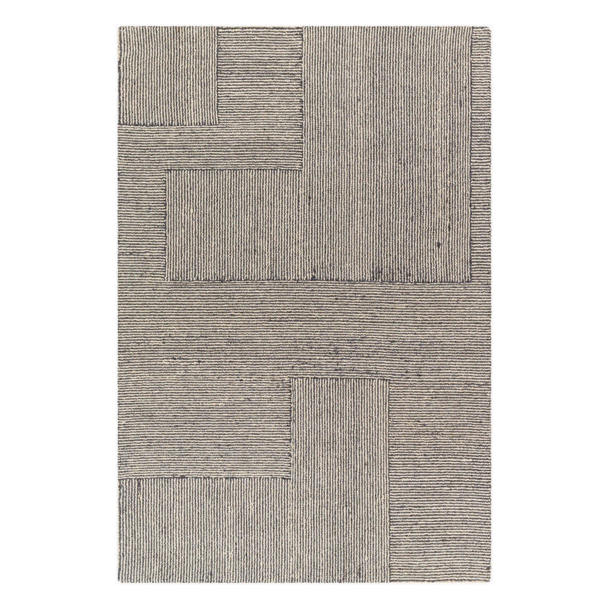 Maroc Cream/Gray Handmade Rug MAR-2328 - 2' x 3'