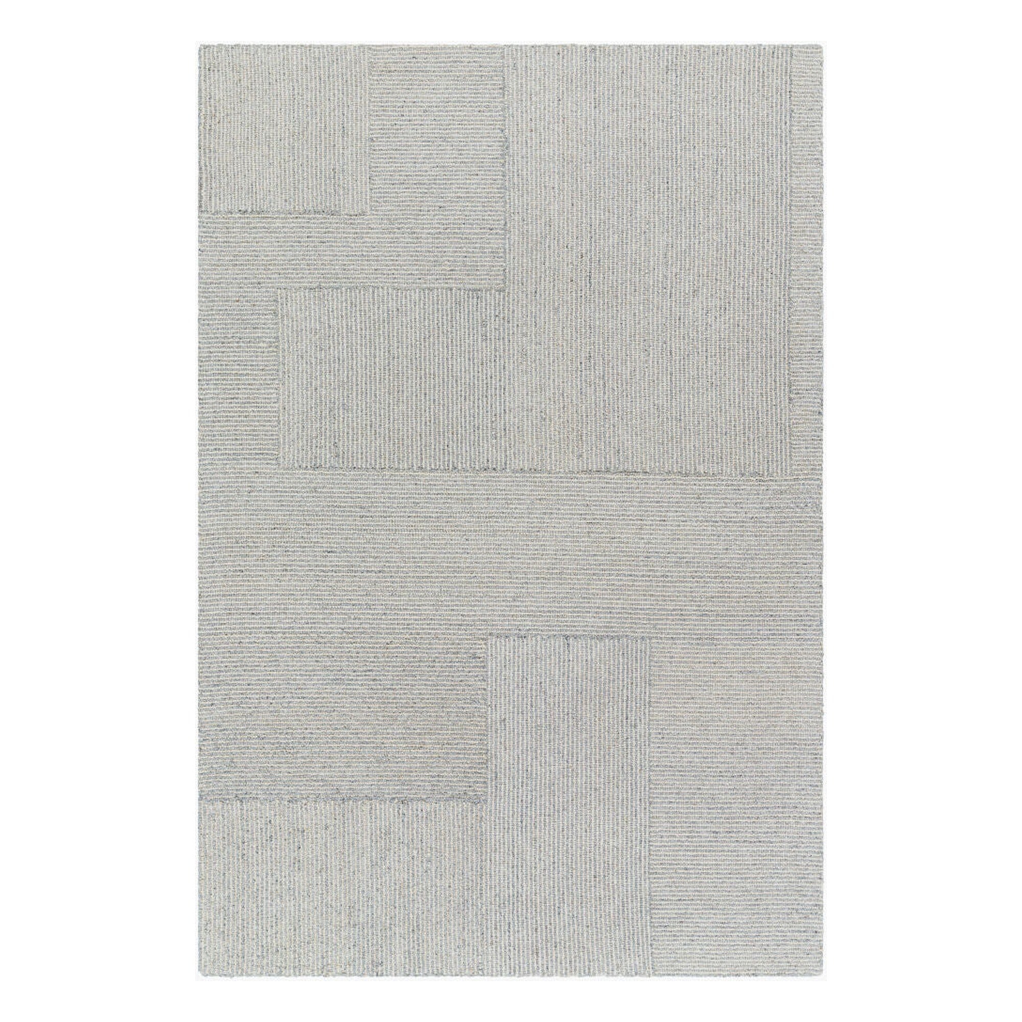 Maroc Cream/Medium Gray Handmade Rug MAR-2329 - 2' x 3'