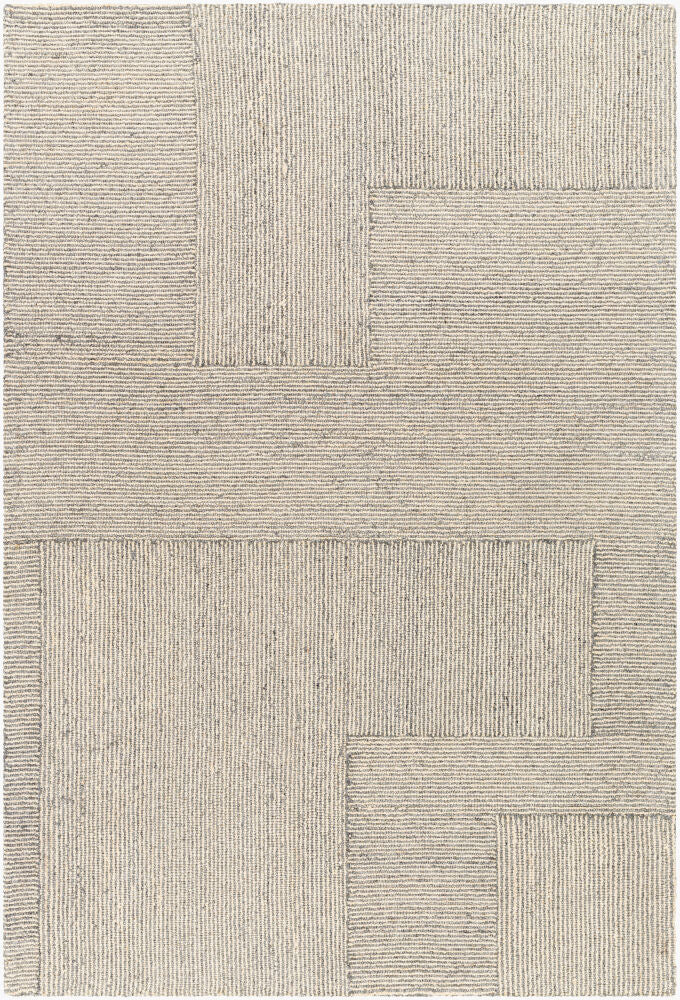 Maroc Cream/Gray Handmade Rug MAR-2330 - 2' x 3'