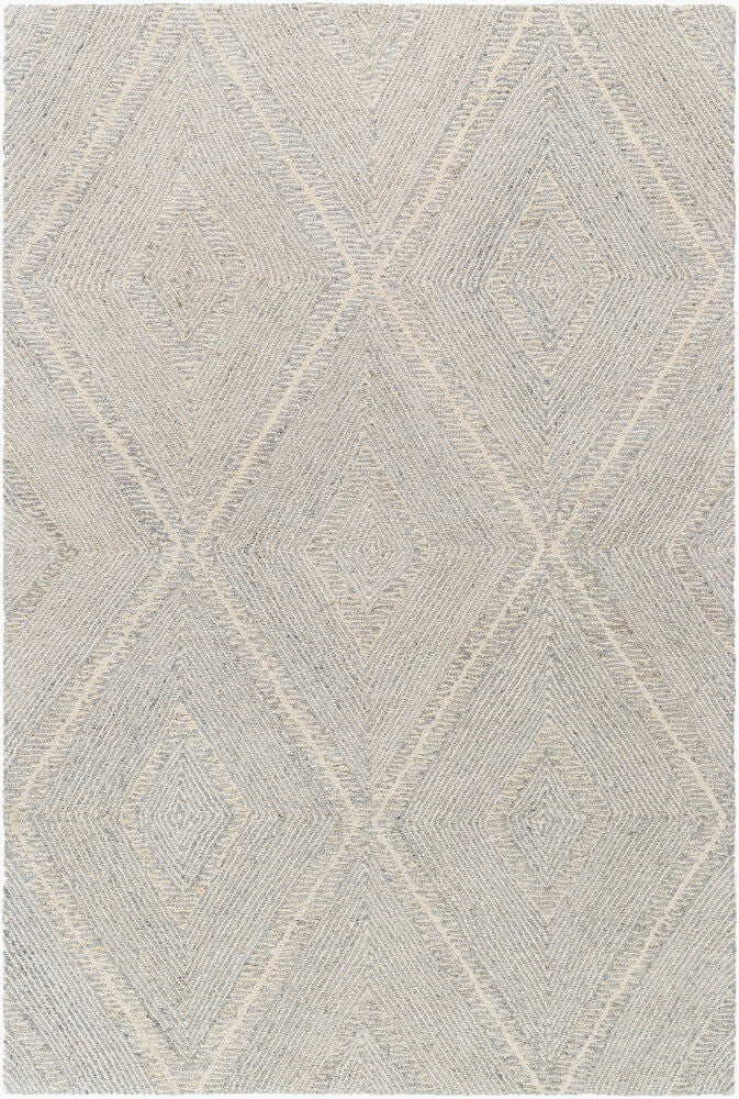 Maroc Cream/Medium Gray Handmade Rug MAR-2332 - 2' x 3'