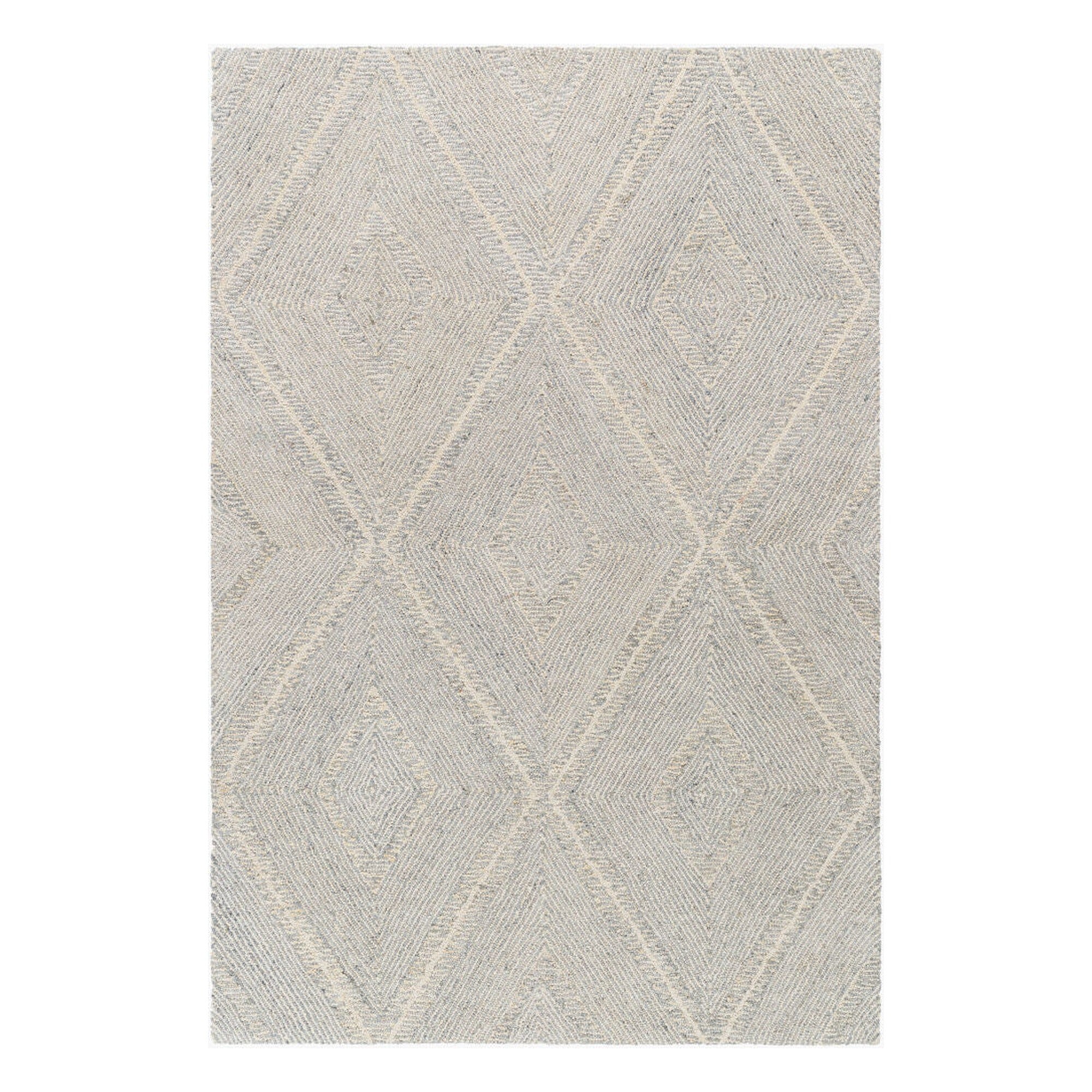 Maroc Cream/Medium Gray Handmade Rug MAR-2332 - 2' x 3'