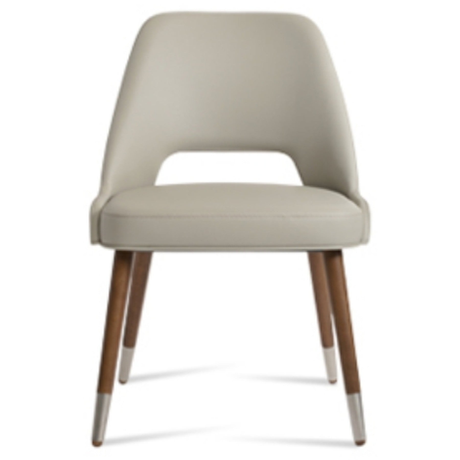 Marash Wood Metal Ring Dining Chair | SohoConcept tight square image