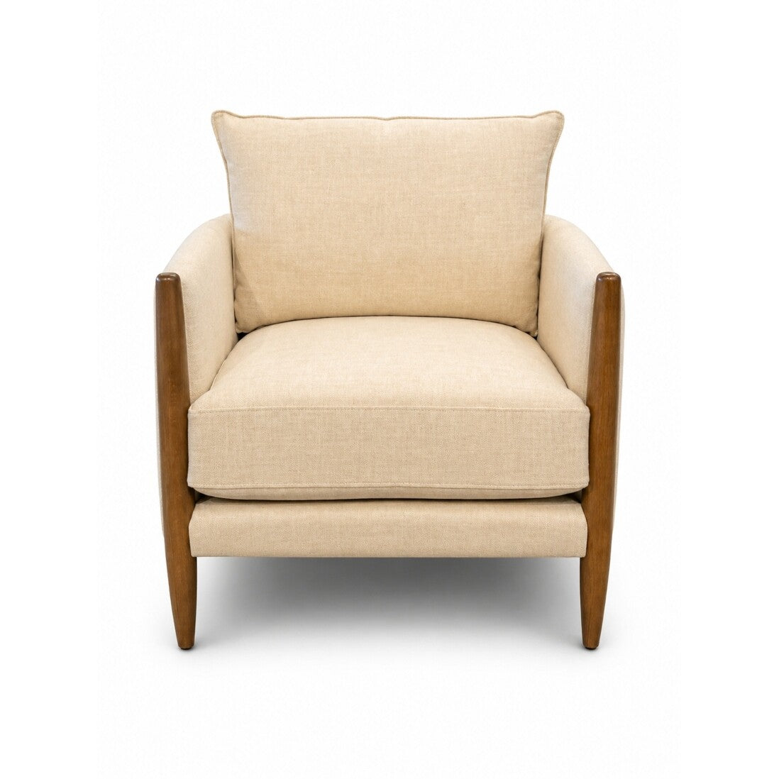 Marcella Chair in Floris Linen (Performance Fabric)