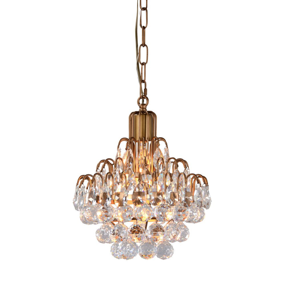 Amelie Crystal Chandelier 12"