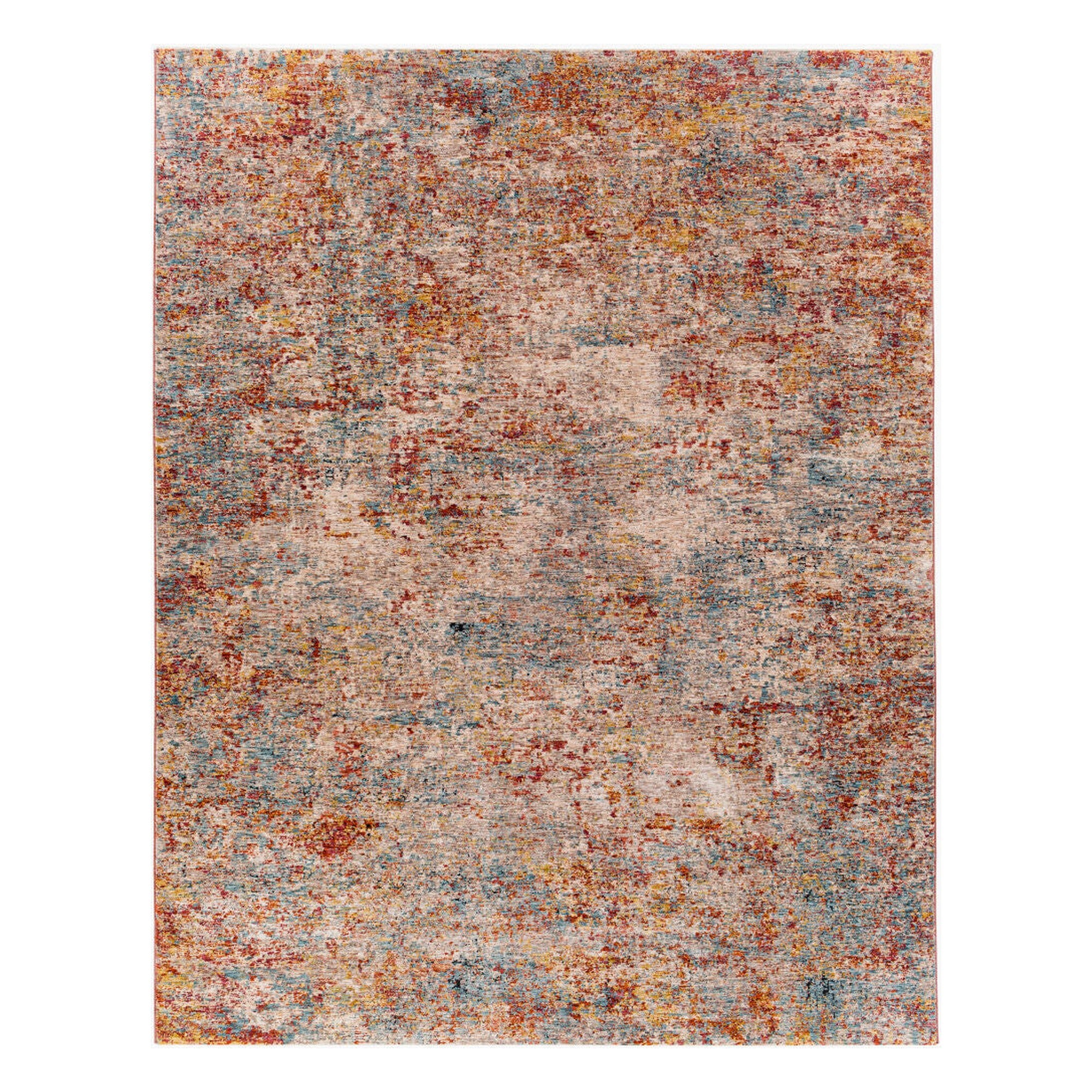 Mirabel Cream/Rust Machine Woven Rug MBE-2300 - 2'8" x 10'